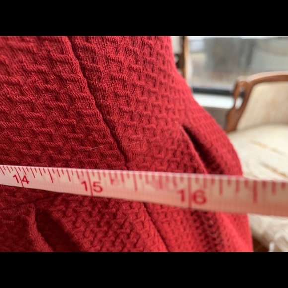Anthropologie “Ganni” Noon & Night Wine Red Dress - Picture 8 of 10